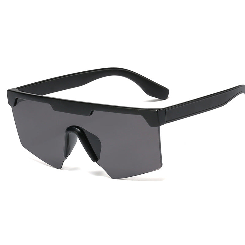 45990 Personality Oversized One Lens Square Men Women Sunglasses Outdoor Shade Driving Sun Glasses UV400