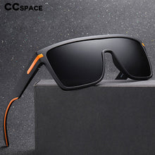 Load image into Gallery viewer, 45993 Plastic Titanium Polarized One Lens Sunglasses Men Women UV400