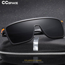 Load image into Gallery viewer, 45993 Plastic Titanium Polarized One Lens Sunglasses Men Women UV400
