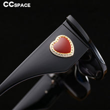 Load image into Gallery viewer, 46082 Cat Eye Red Heart Sunglasses Women Shades UV400 Vintage Glasses