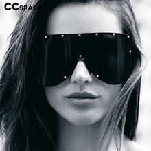 Load image into Gallery viewer, 46092 Oversized Goggle Sunglasses Men Women Stars Shades UV400 Vintage Glasses
