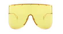 Load image into Gallery viewer, 46092 Oversized Goggle Sunglasses Men Women Stars Shades UV400 Vintage Glasses