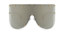 Load image into Gallery viewer, 46092 Oversized Goggle Sunglasses Men Women Stars Shades UV400 Vintage Glasses