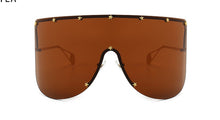 Load image into Gallery viewer, 46092 Oversized Goggle Sunglasses Men Women Stars Shades UV400 Vintage Glasses