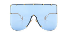 Load image into Gallery viewer, 46092 Oversized Goggle Sunglasses Men Women Stars Shades UV400 Vintage Glasses