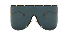 Load image into Gallery viewer, 46092 Oversized Goggle Sunglasses Men Women Stars Shades UV400 Vintage Glasses