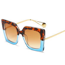 Load image into Gallery viewer, 46110 Retro Pearl  Women Sunglasses  Square Shades UV400 Vintage Glasses