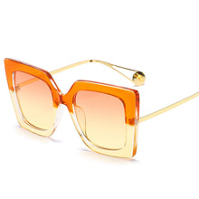 Load image into Gallery viewer, 46110 Retro Pearl  Women Sunglasses  Square Shades UV400 Vintage Glasses