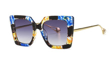 Load image into Gallery viewer, 46110 Retro Pearl  Women Sunglasses  Square Shades UV400 Vintage Glasses
