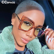 Load image into Gallery viewer, 46110 Retro Pearl  Women Sunglasses  Square Shades UV400 Vintage Glasses