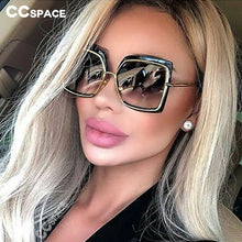 Load image into Gallery viewer, 46148 Polygon Cat Eye  Sunglasses Men Women Shades UV400 Vintage Glasses