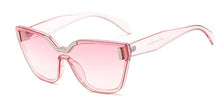 Load image into Gallery viewer, 46153 One Lens Square Cat Eye Sunglasses Men Women  Shades UV400 Vintage Glasses