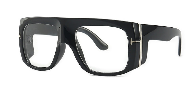 46157 Big Frame Goggle Sunglasses Men Women Shades UV400 Vintage Glasses