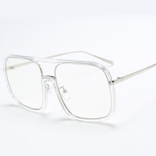 Load image into Gallery viewer, 46160 Square Big Frame Sunglasses Men Women Shades UV400 Vintage Glasses