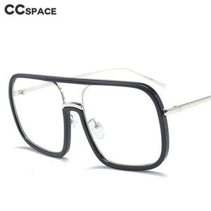 46160 Square Big Frame Sunglasses Men Women Shades UV400 Vintage Glasses