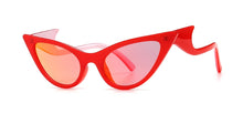 Load image into Gallery viewer, 46168 Sexy Cat Eye Small Frame Beach Sunglasses Men Women Presonality UV400