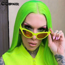 Load image into Gallery viewer, 46168 Sexy Cat Eye Small Frame Beach Sunglasses Men Women Presonality UV400