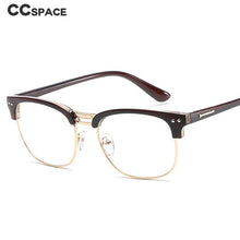 Load image into Gallery viewer, 46170 Vintage Eyebrow Optical Glasses Frames Women Cat Eye Computer Eyeglasses