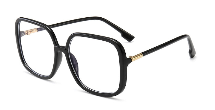 46178 Retro Square Anti-blue Light Glasses Frames Men Women Optical Computer Eyeglasses