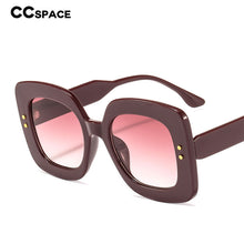 Load image into Gallery viewer, 46190 Square Retro Rivet Sunglasses Men Women UV400 Glasses