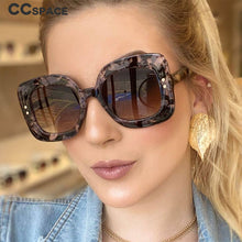 Load image into Gallery viewer, 46190 Square Retro Rivet Sunglasses Men Women UV400 Glasses