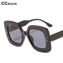 Load image into Gallery viewer, 46190 Square Retro Rivet Sunglasses Men Women UV400 Glasses
