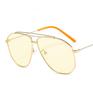 46224 Pilot Metal Frame Sunglasses Men Women UV400 Glasses