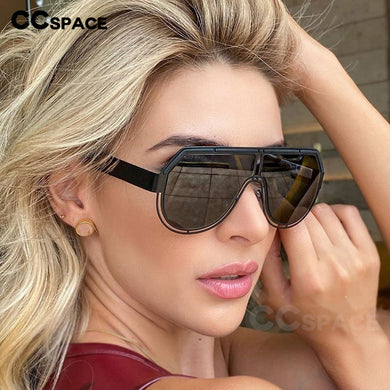 46234 Oversized Hollow  Sunglasses Men Women UV400 Glasses