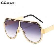 Load image into Gallery viewer, 46234 Oversized Hollow  Sunglasses Men Women UV400 Glasses