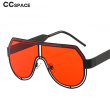 Load image into Gallery viewer, 46234 Oversized Hollow  Sunglasses Men Women UV400 Glasses
