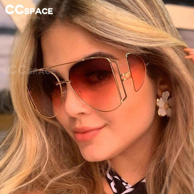 46261 Big Frame Side Mirror Punk Sunglasses Men Women UV400 Glasses