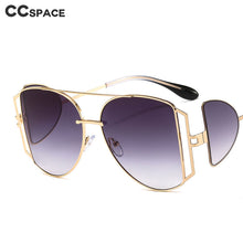 Load image into Gallery viewer, 46261 Big Frame Side Mirror Punk Sunglasses Men Women UV400 Glasses