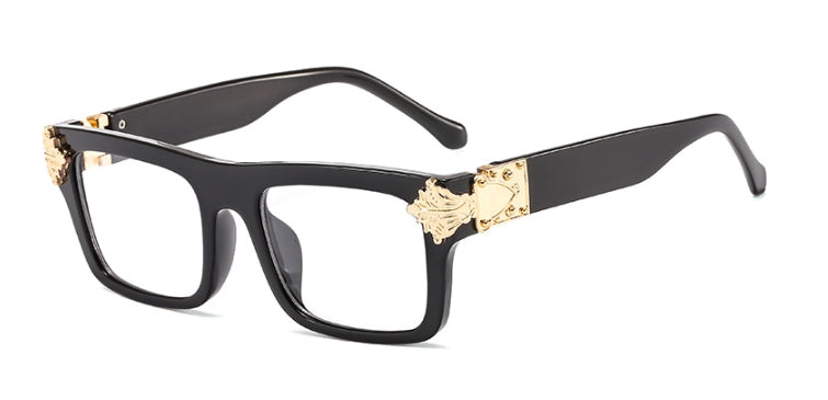 46280  Square Sunglasses Men Women Shades UV400 Vintage Glasses