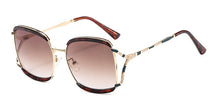 Load image into Gallery viewer, 46313 Brand Design Square Hollow Stripe  Sunglasses Men Women Shades UV400 Vintage Glasses