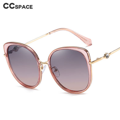 46319 Cat Eye Round Diamond Sunglasses TAC Lenses Men Women Shades UV400 Vintage Glasses