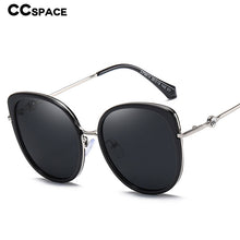 Load image into Gallery viewer, 46319 Cat Eye Round Diamond Sunglasses TAC Lenses Men Women Shades UV400 Vintage Glasses
