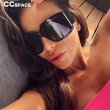 Load image into Gallery viewer, 46335 Retro Oversized Square Sunglasses Men Women Shades Uv400 Vintage Glasses