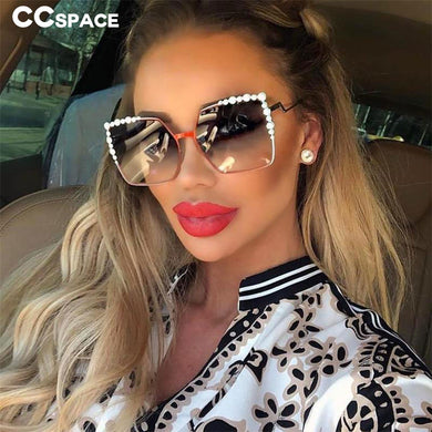 46340 Pearl Square  Metal Frame Sunglasses Men Women Shades UV400 Vintage Glasses