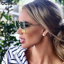 Load image into Gallery viewer, 46340 Pearl Square  Metal Frame Sunglasses Men Women Shades UV400 Vintage Glasses