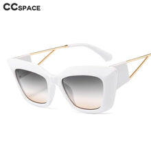 Load image into Gallery viewer, 46342 Big Cat Eye Retro Square Sunglasses Women Shades Uv400 Vintage Glasses