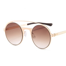 Load image into Gallery viewer, 46345 Retro Round Punk Sunglasses Men Women Shades Uv400 Vintage Glasses