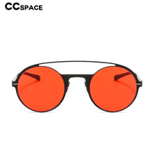 Load image into Gallery viewer, 46345 Retro Round Punk Sunglasses Men Women Shades Uv400 Vintage Glasses