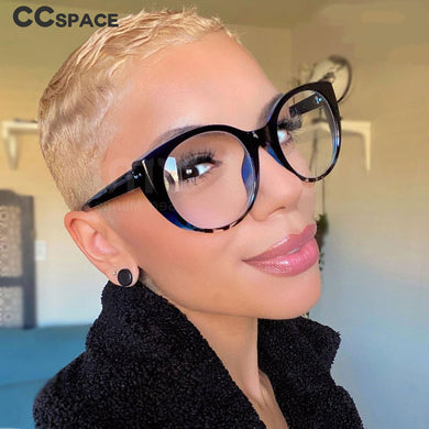 46348 Oversized Cat Eye Round Retro Sunglasses Men Women Shades UV400 Vintage Glasses