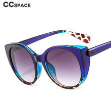 Load image into Gallery viewer, 46348 Oversized Cat Eye Round Retro Sunglasses Men Women Shades UV400 Vintage Glasses