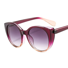 Load image into Gallery viewer, 46348 Oversized Cat Eye Round Retro Sunglasses Men Women Shades UV400 Vintage Glasses