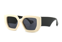 Load image into Gallery viewer, 46357 Retro Ovresized Punk Sunglasses Men Women Shades UV400 Vintage Glasses