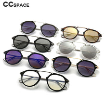 Load image into Gallery viewer, 46359 Round Retro Sunglasses Men Women Shades UV400 Vintage Glasses