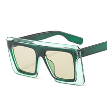 Load image into Gallery viewer, 46373 Square Big Frame Retro Sunglasses Men Women Shades UV400 Vintage Glasses