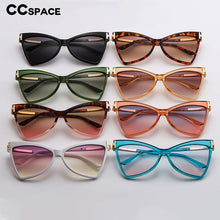 Load image into Gallery viewer, 46384 Retro Brand Designer Cat Eye Sunglasses Men Women Shades Uv400 Vintage Glasses
