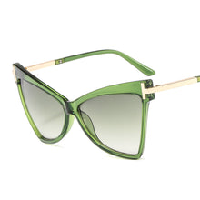 Load image into Gallery viewer, 46384 Retro Brand Designer Cat Eye Sunglasses Men Women Shades Uv400 Vintage Glasses